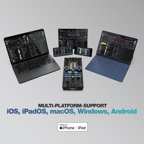 Reloop Mixtour Pro High-quality, Ultra-portable, All-in-o...
