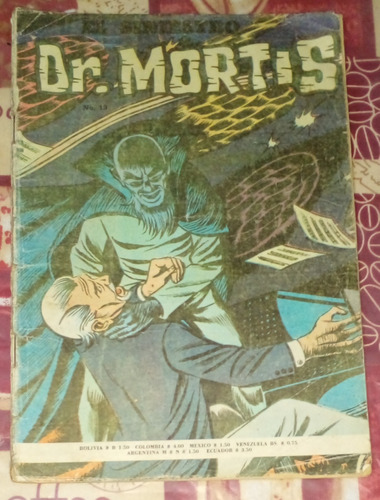 El Siniestro Doctor Mortis 13 Edicol La Trampa De Mortis 