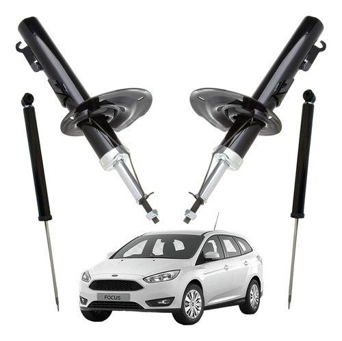 Kit Amortiguadores Ford Focus 2007 - 2011 Alta Calidad