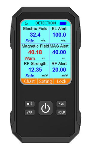 Detector De Medición De Radiación Emf Rf Radiación De Radio