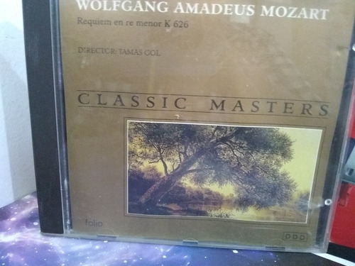 Wolfang Amadeus Mozart Requiem Re Menor K 626 Cd Classic 