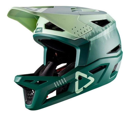 Capacete Mtb Leatt Gravity 4.0 Cor Verde Tamanho 59-60cm