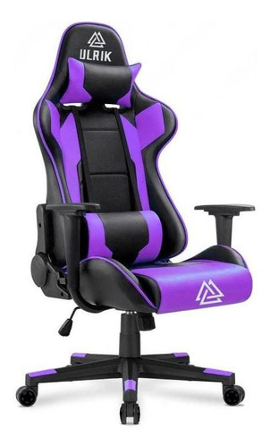 Silla Gamer De Oficina Profesional Ulrik Morada