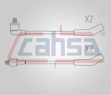 Cables Bujia Epdm Mazda Rx7 Rotary Eng 2 Cil 1.3l 4cil 1994