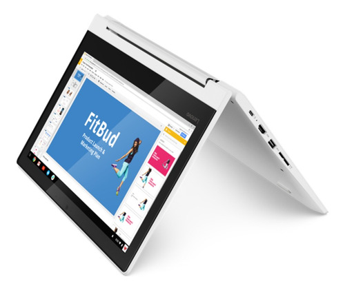 Imagen 4 de 6 de Laptop Lenovo Chromebook C330 blizzard white táctil 11.6", Mediatek MT8173C 4GB de RAM 64GB SSD, PowerVR GX6250 1366x768px Google Chrome