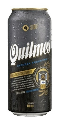 Cerveza Quilmes Stout Lata X 473 Cc. X U.en Rosario