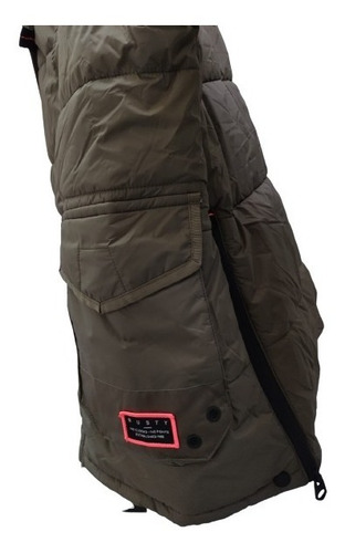 Imagen 6 de 10 de Campera Parka Tech Rusty Nordical Importada /potenza Shop