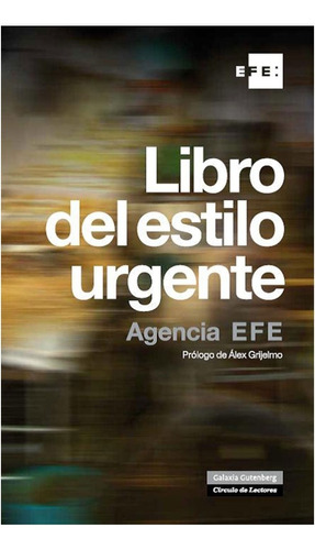 Libro Del Estilo Urgente   (agencia  Efe)