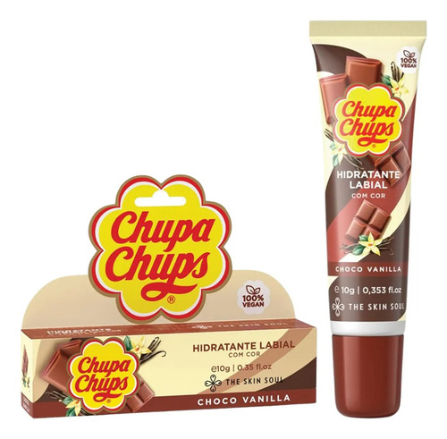 Hidratante Labial Chupa Chups Choco Vanilla