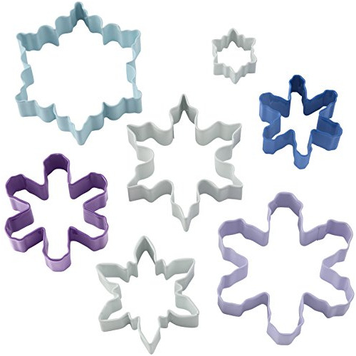 Juego De Cortador De Galletas Wilton Snowflake 7 Piezas