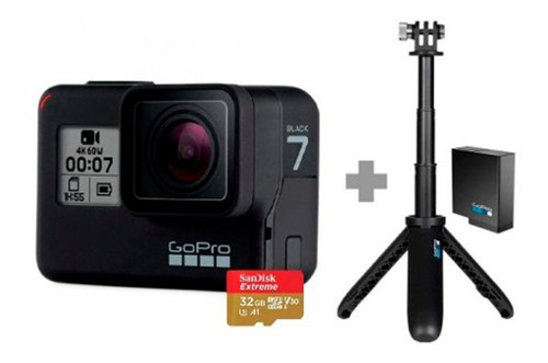 Camara Go Pro Hero 7 Black Wifi 4k Combo Verano