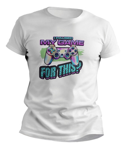 Remeras Gamer Talles Adultos Estampados Originales - 7508