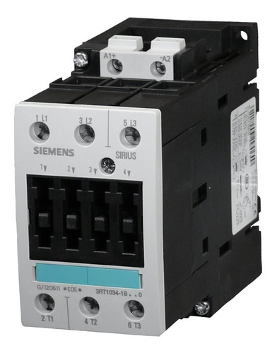 3rt1034-1bb40 Siemens Contactor S2 32 Amp Bobina 24vdc