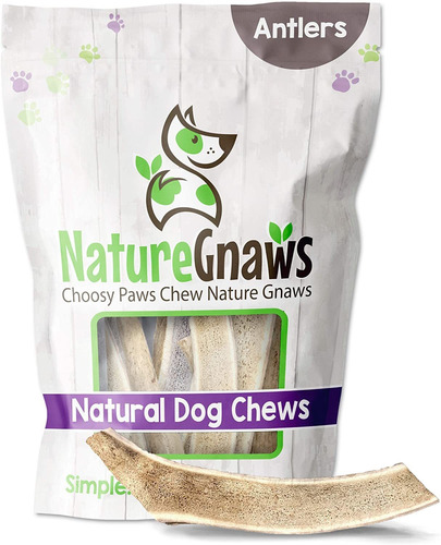 Nature Gnaws Antlers For Dogs - Premium Natural Deer And Elk