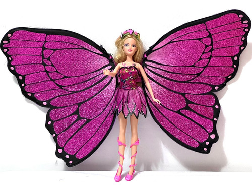 Barbie Mariposa Alas Mágicas 2007 De Colección Original (Usado)