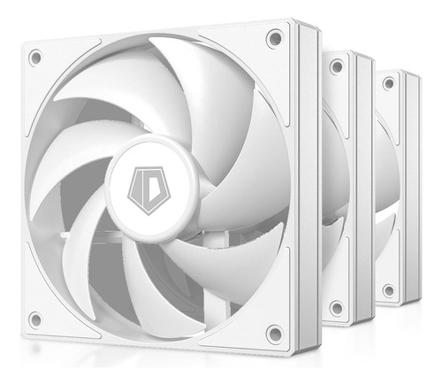 Id-cooling Af-125-w Trio - Ventiladores De Caja De 4.724 In,