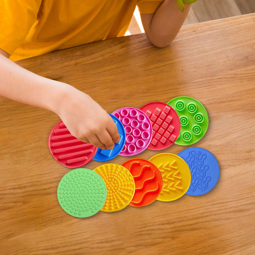 Juguete Sensorial De Silicona Con Alfombrilla Táctil Niños