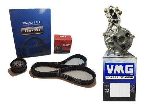 Kit Distribucion + Bomba Agua Vw Gol - Saveiro 1.9 Sd Diesel