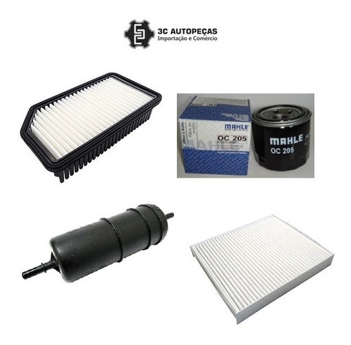 Kit Filtros Kia Soul 1.6 Flex 2011-2012