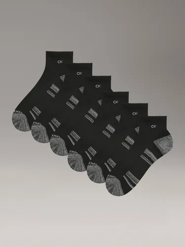 Pack 6 Calcetines Cushion 1/2 Terry Negro Calvin Klein