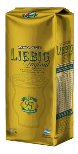 Yerba Mate Liebig Original 500 Grs