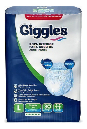 Giggles Pants Talla L X 30 Un