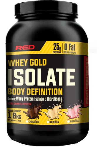 Whey Gold Isolate Definition 1.8kg (isolada + Hidrolizada)