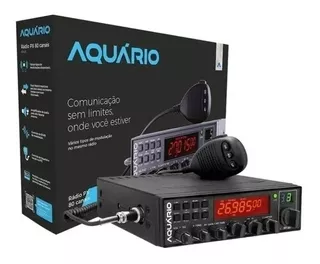 Rádio Px 80 Canais Aquário Rp-80 Homologado Pela Anatel