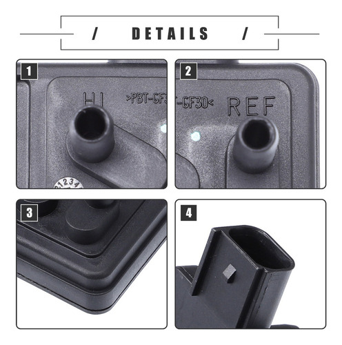 Sensor Presión Válvula Egr Para Ford F150 01-04 Explorer Más