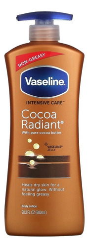 Vaseline Crema Corporal Cocoa Radiant Intensive Care Grande