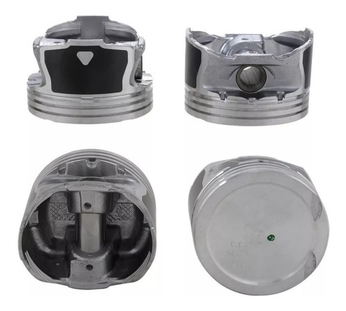 Imagem 1 de 8 de Jg. Pistoes C/ Anel Motor Ford Focus 1.8 16v. Gas. 02/ 0,50
