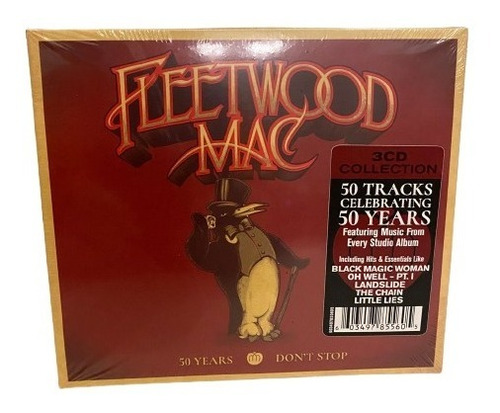 Fleetwood Mac  50 Years - Don't Stop Cd Us Nuevo