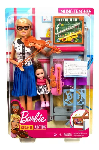 Boneca Barbie quero ser Chefe.