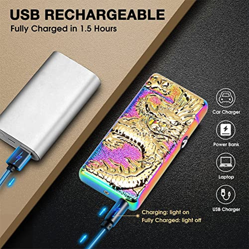 Kivors Usb Recargable A Prueba De Viento Sin Llama Electróni