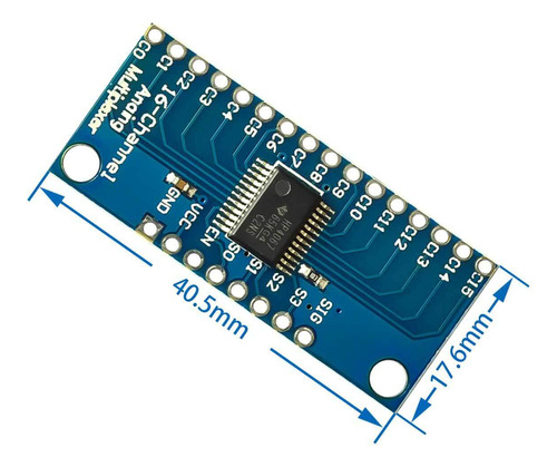 Modulo Multiplexor Digitalanalógico 16 Canales Cd74hc4067