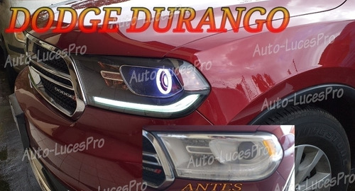 Imagen 1 de 9 de Resellado Modificaciones Pro Faros Focos Dodge Durango Ram 