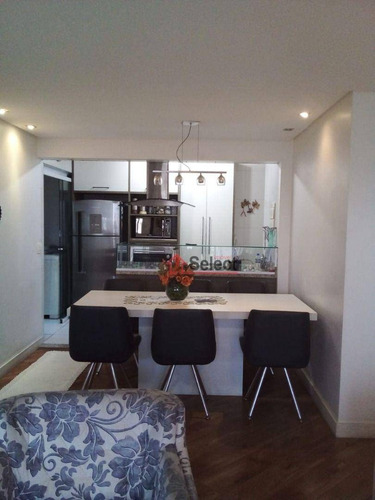 Imagem 9 de 30 de Lindo Apartamento Com 2 Dormitórios, Closet E 1 Suíte, Ampla Varanda, Cozinha Americana, 77 M², À Venda No Jd. Avelino - Ap1529