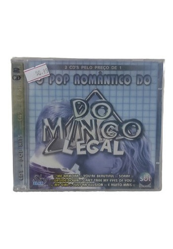 Cd Domingo Legal*/ O Pop Romântico  Domingo 2 Cds  (lacrado)