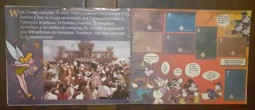 Album De Figuritas ** Walt Disney **vacio, Año 1996 (Usado)