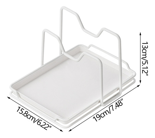Estante Con Tapa Para Ollas, Tabla De Cortar, Colocar Sobre
