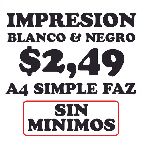 Print Digital Blanco Y Negro__economico