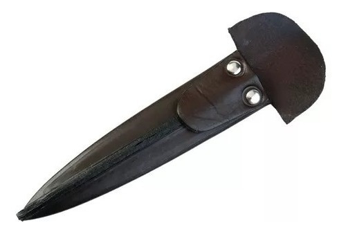 Vaina Funda Para Cuchillo De Cuero Vaqueta 16 Cm