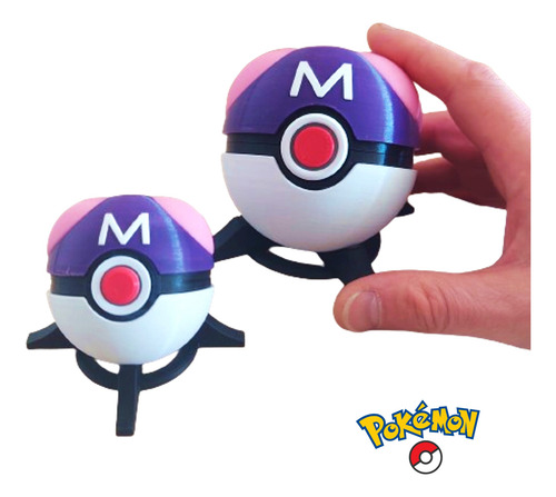 Pokemon Pokeball Bola Grande Blanca Roja+ Base Cosplay Anime