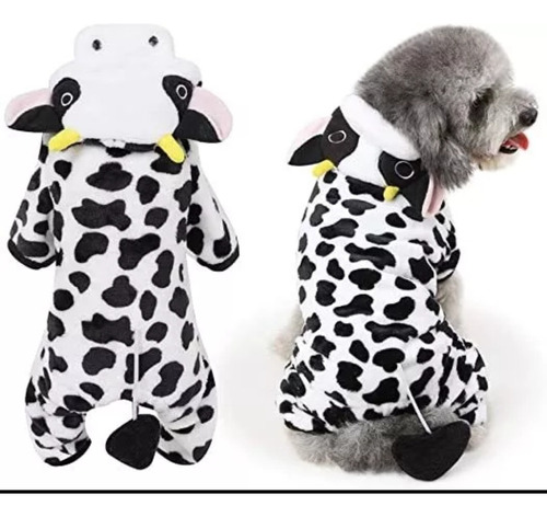 Pijama De Vaca Para Perro