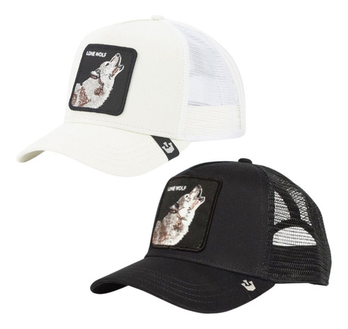 Gorra Trucker Lobo Lone Wolf Animales Con Castillo