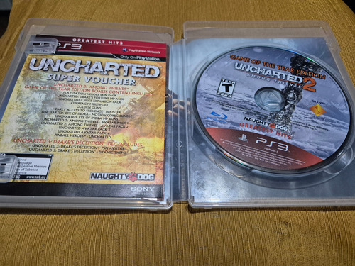 Juego De Ps3 Uncharted 2 Goty Edition, Físico Y Usado (Usado)