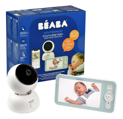 Béaba, Monitor De Video Para Bebés 2 En 1, Pantalla