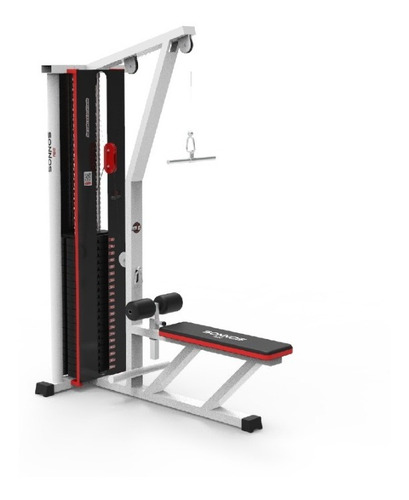 Dorsalera Combinada Con Remo Sonnos Profesional Poleas Gym