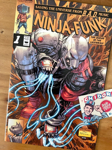 Comic - Ninja Funk #1 Kirkham 2nd Torment Homage Mcfarlane