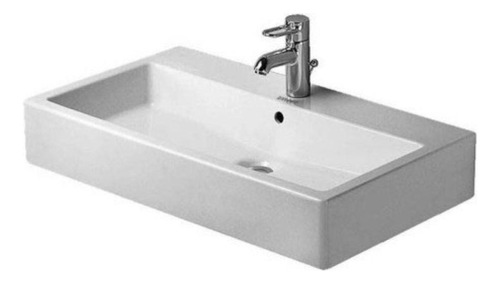 Lavamanos De Sobreponer Vero Rectangular 80x47 Cm Blanco